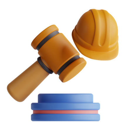 Labour Law  3D Icon