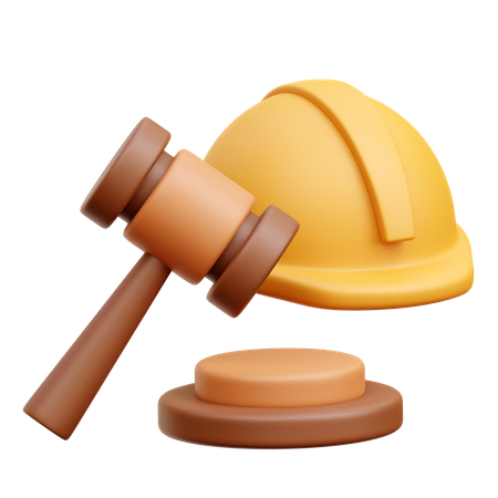 Labour Law  3D Icon