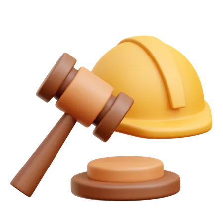 Labour Law  3D Icon