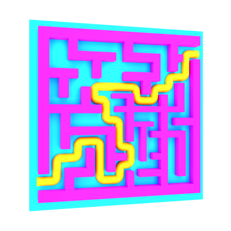 Labyrinthe  3D Icon
