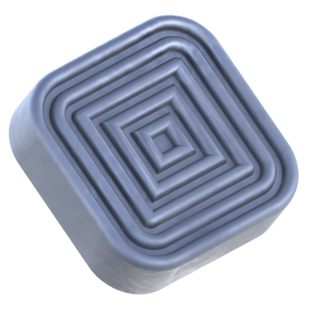 Labyrinthe carré  3D Icon