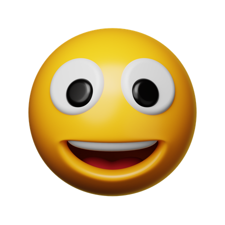 Lächeln-Emoji  3D Icon