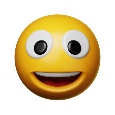 Lächeln-Emoji  3D Icon