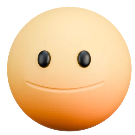 Lächeln-Emoji  3D Icon