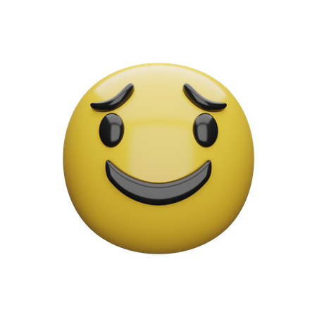 Lächeln-Emoji  3D Emoji