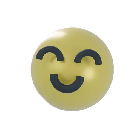 Lächeln-Emoji  3D Icon