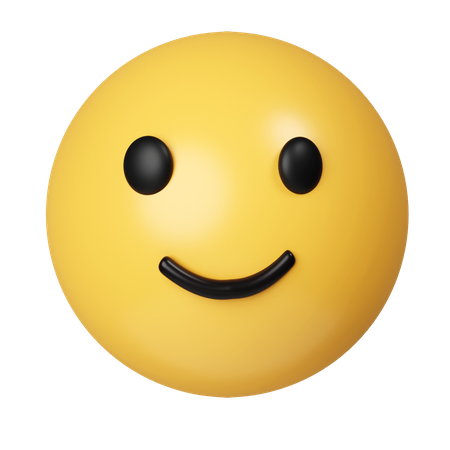Lächelnde Augen  3D Icon