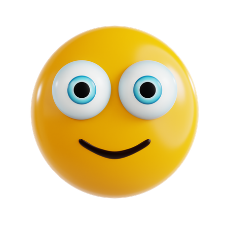 Lächelndes Emoji  3D Icon