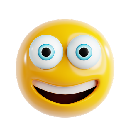 Lächelndes Emoji  3D Icon