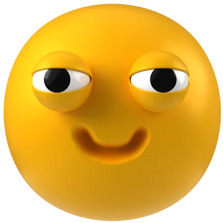 Lächelndes Emoji  3D Icon