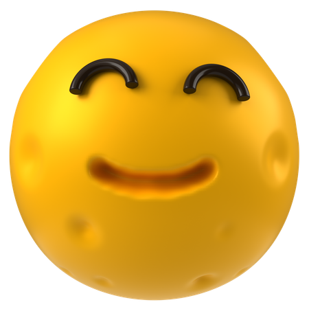 Lächelndes Emoji  3D Icon