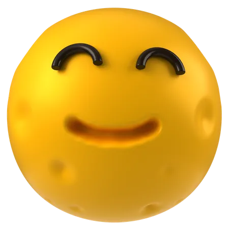 Lächelndes Emoji  3D Icon