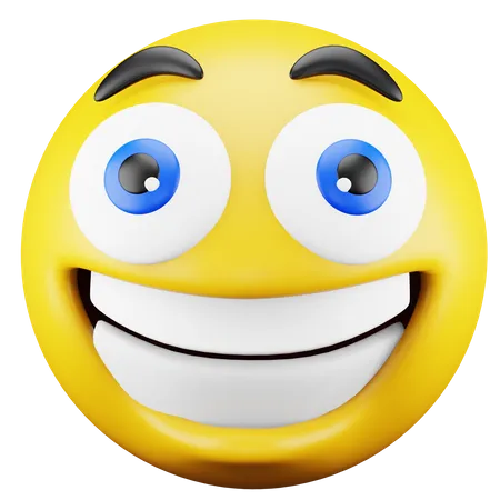 Lächelndes Emoji  3D Icon