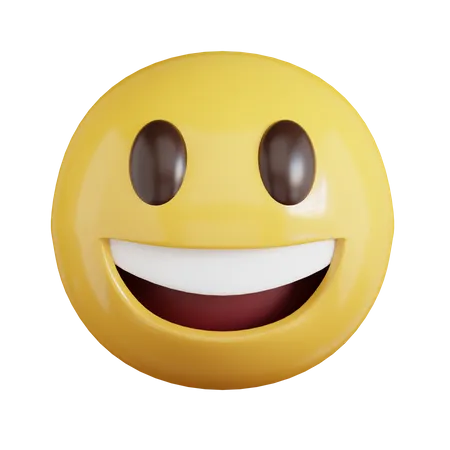Lächelndes Emoji  3D Icon