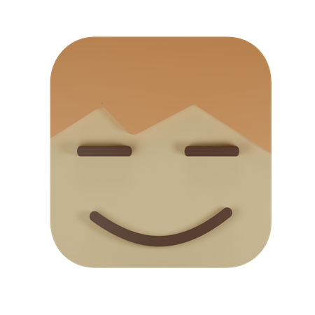 Lächelndes Gesicht  3D Emoji