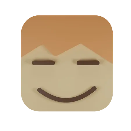 Lächelndes Gesicht  3D Emoji