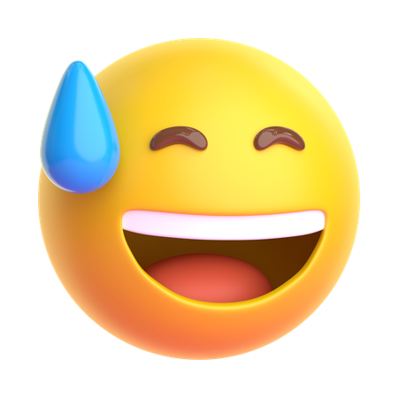 Lächelndes Gesicht-Emoji  3D Icon