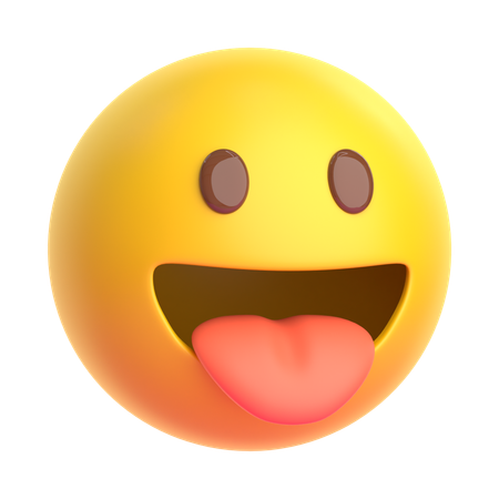 Lächelndes Gesicht-Emoji  3D Icon