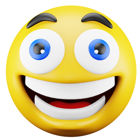 Lachendes Emoji  3D Icon