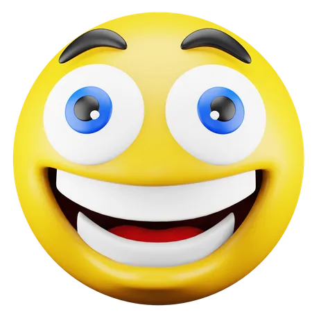 Lachendes Emoji  3D Icon