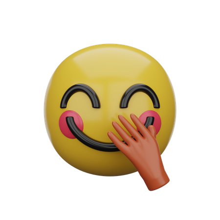 Lachender Ausdruck  3D Emoji