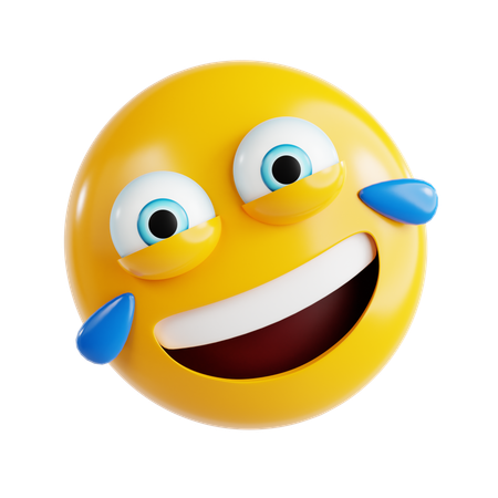 Lachender Emoji  3D Icon