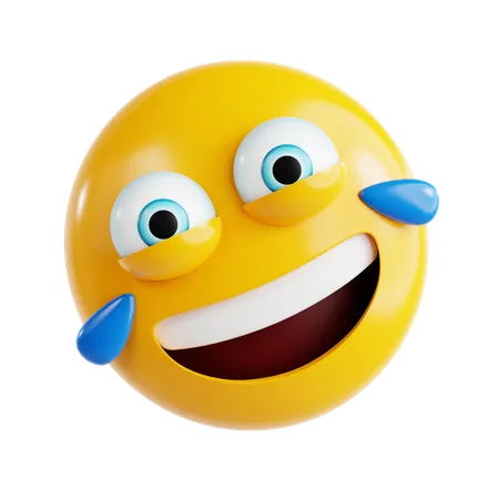 Lachender Emoji  3D Icon