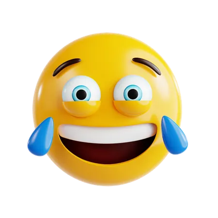 Lachender Emoji  3D Icon