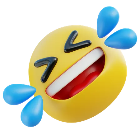 Lachender Emoji  3D Icon