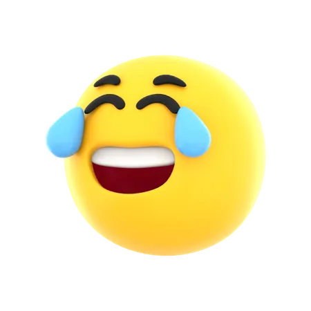 Lachender Emoji  3D Icon