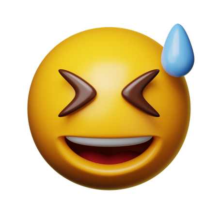 Lachender Emoji  3D Icon