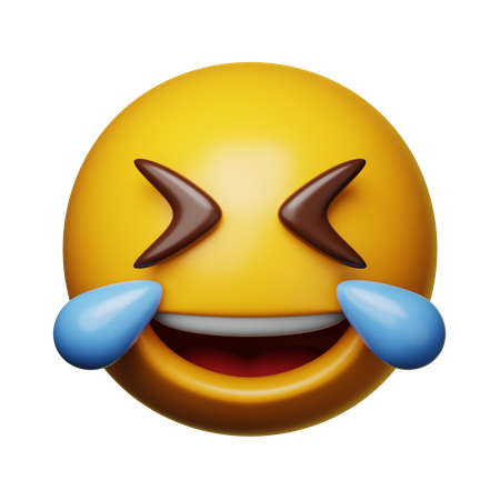 Lachender Emoji  3D Icon