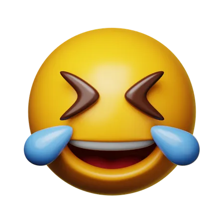 Lachender Emoji  3D Icon