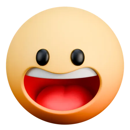 Lachender Emoji  3D Icon