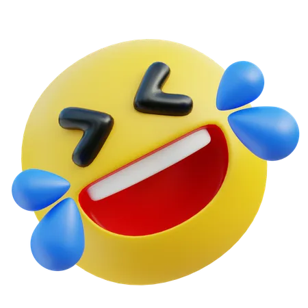 Lachender Emoji  3D Icon