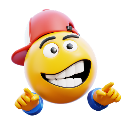 Lachender Emoji  3D Icon