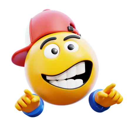 Lachender Emoji  3D Icon