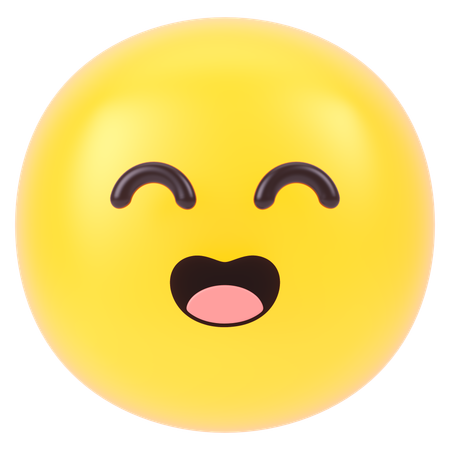 Lachender Emoji  3D Icon