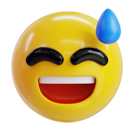 Lachender Emoji  3D Icon