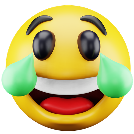 Lachender Emoji  3D Icon