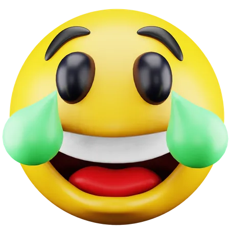 Lachender Emoji  3D Icon