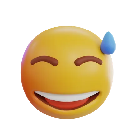 Lachender Emoji  3D Icon