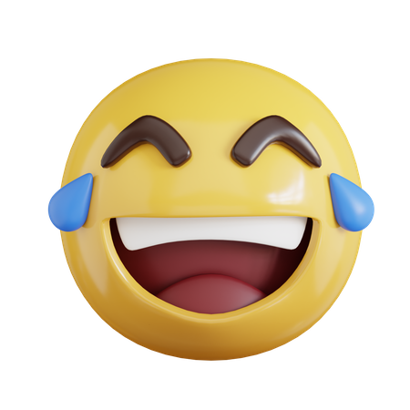 Lachender Emoji  3D Icon