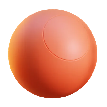 Lacrosse Ball  3D Icon