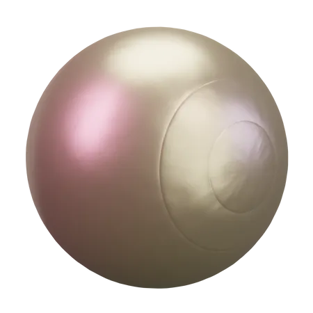 Lacrosse Ball  3D Icon