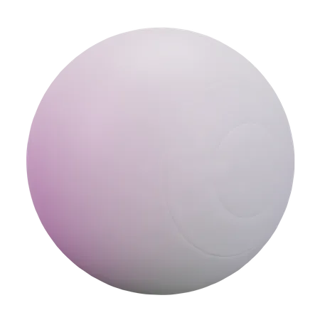 Lacrosse Ball  3D Icon