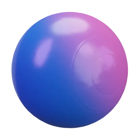 Lacrosse Ball  3D Icon