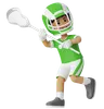 Lacrosse Boy With Overhead