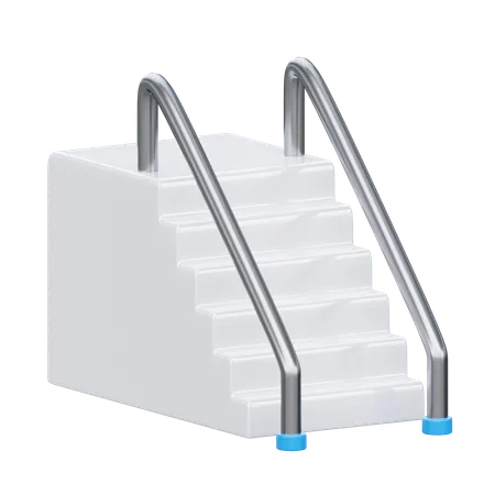 Ladder 3 D Physiotherapy Icon 3D Icon