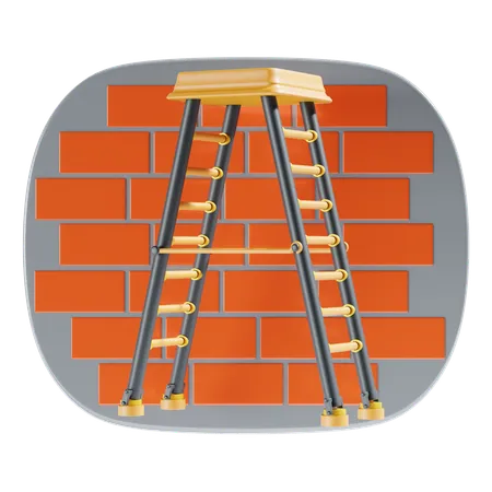 Ladder 3 D Icon And Illustration 3D Icon
